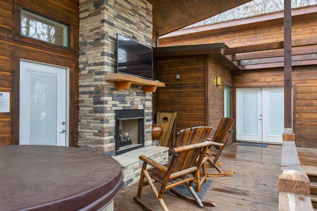Diamond Cabin W/ Jet Shower & Secluded Back Deck! Broken Bow Exterior foto