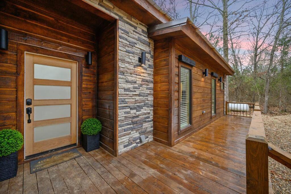 Diamond Cabin W/ Jet Shower & Secluded Back Deck! Broken Bow Exterior foto