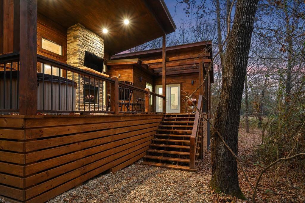 Diamond Cabin W/ Jet Shower & Secluded Back Deck! Broken Bow Exterior foto