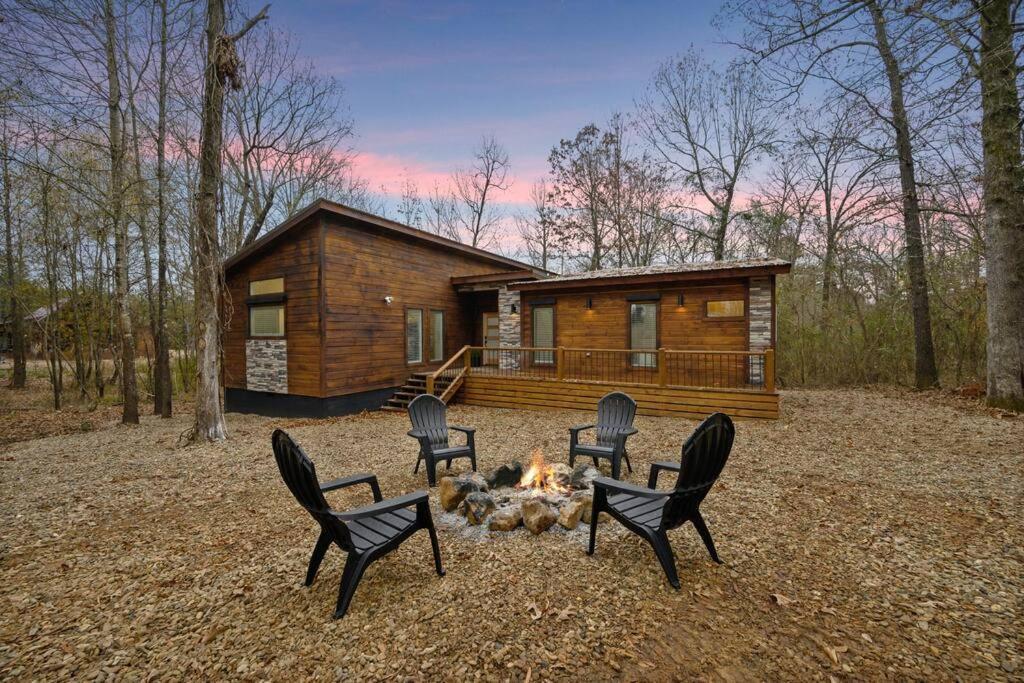 Diamond Cabin W/ Jet Shower & Secluded Back Deck! Broken Bow Exterior foto